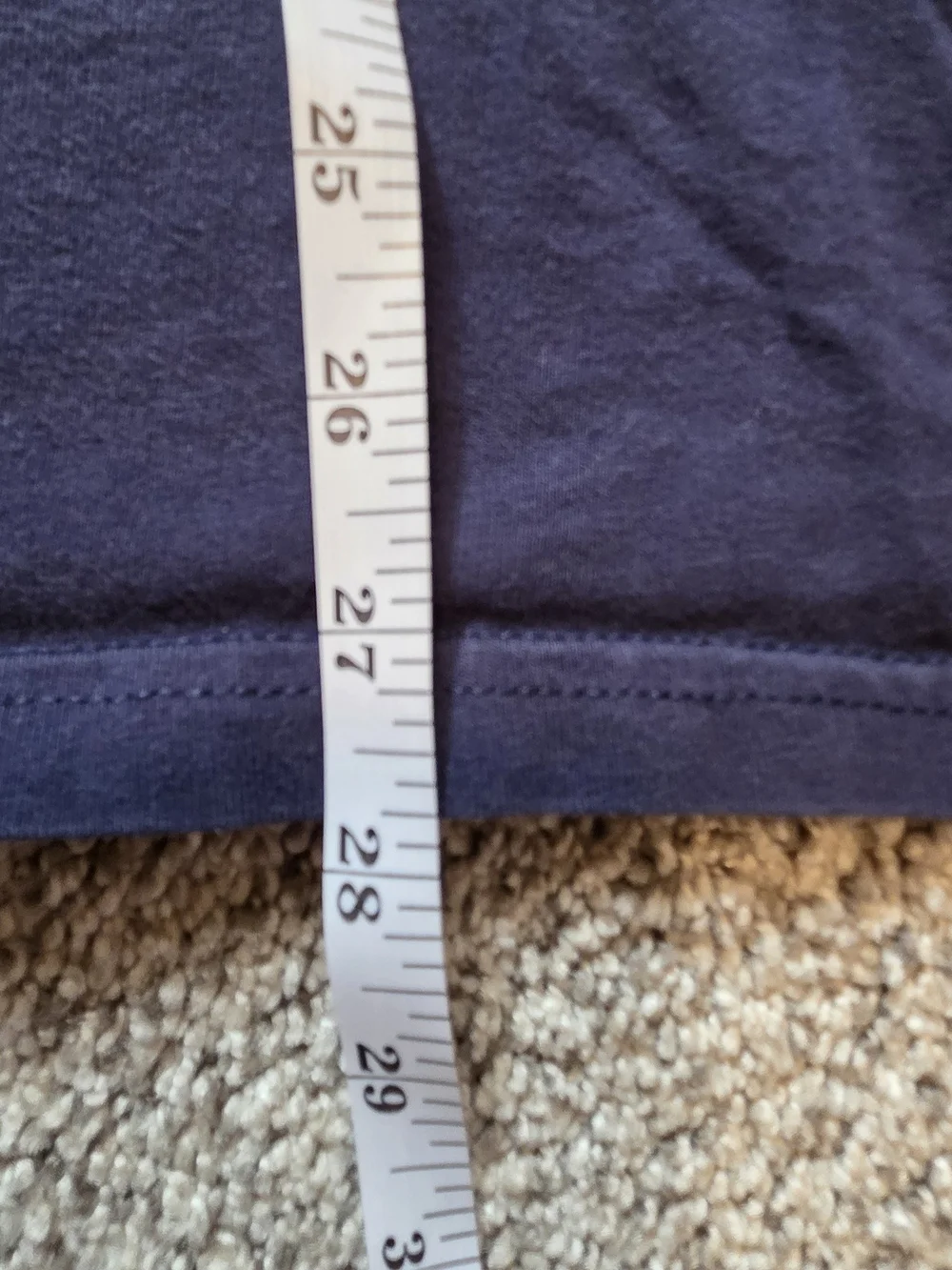 Nike Navy Embroidered Swoosh Tee Men's XL